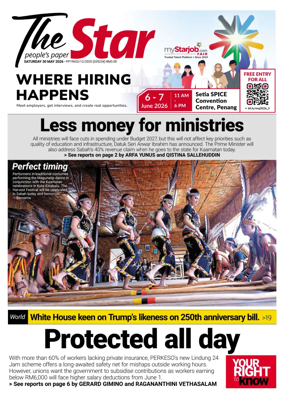 Cover of The Star Malaysia