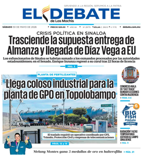 Cover of El Debate de Los Mochis