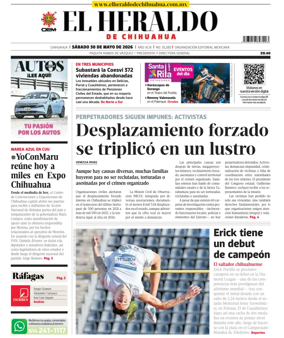 Cover of El Heraldo de Chihuahua