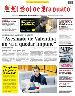 Cover of El Sol de Irapuato