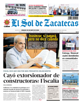 Cover of El Sol de Zacatecas