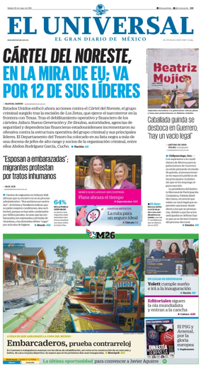 Cover of El Universal