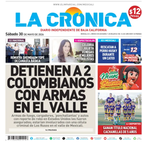 Cover of La Cronica