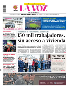 Cover of La Voz de la Frontera