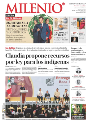 Cover of Milenio Edo de Mexico