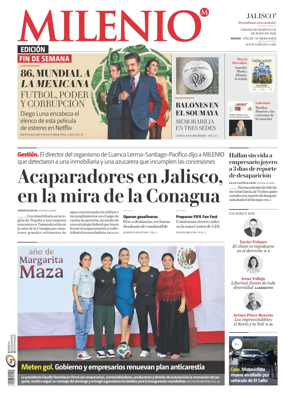 Cover of Milenio Jalisco