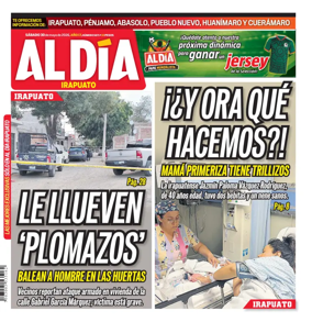 Cover of Periodico Al Dia (Irapuato)