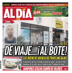 Cover of Periodico Al Dia (Leon)