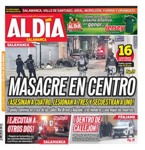 Cover of Periodico Al Dia (Salamanca)