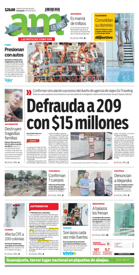Cover of Periodico AM (Leon)