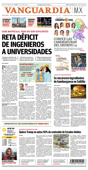 Cover of Vanguardia