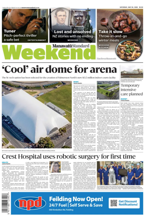 Cover of Manawatu Standard