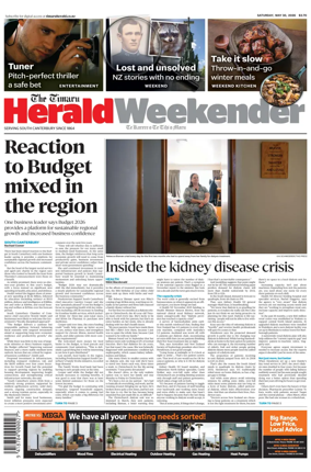 Cover of The Timaru Herald