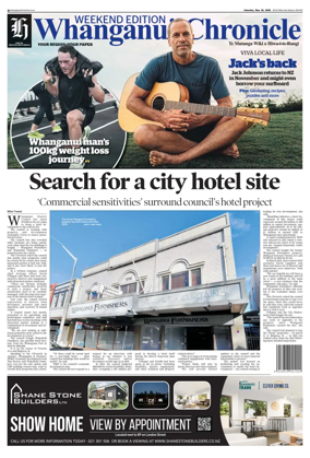 Cover of Whanganui Chronicle