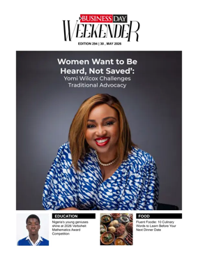 Cover of Business Day (Nigeria)