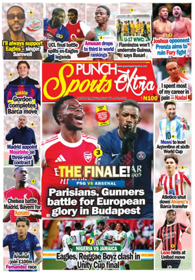 Cover of Punch Sports Extra