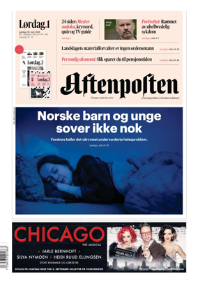 Cover of Aftenposten