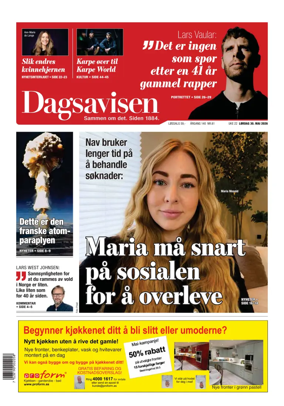 Cover of Dagsavisen