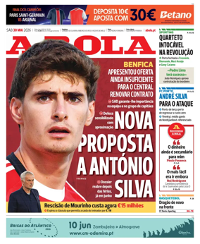 Cover of A BOLA (Portuguese)