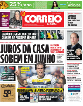 Cover of Correio da Manha Weekend
