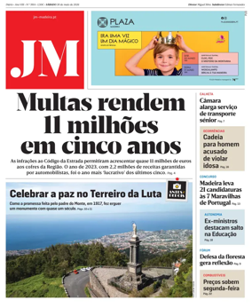 Cover of Jornal Madeira