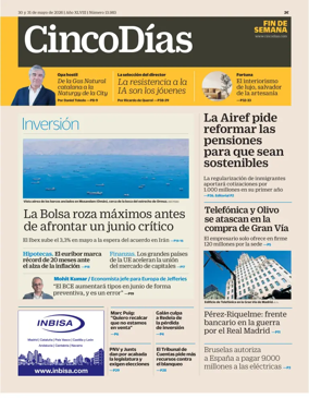 Cover of Cinco Dias