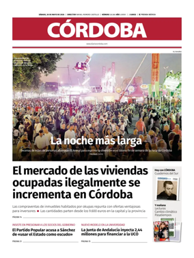 Cover of Diario Cordoba