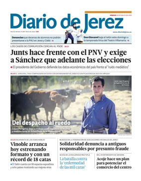 Cover of Diario de Jerez