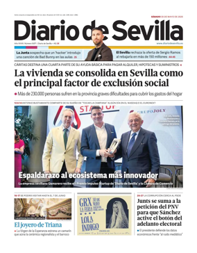Cover of Diario de Sevilla