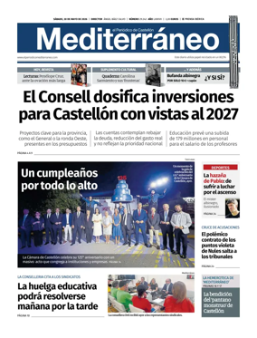 Cover of El Periodico Mediterraneo
