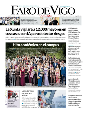 Cover of Faro de Vigo (Ourense)