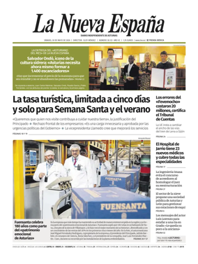 Cover of La Nueva Espana (Occidente)