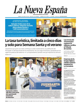 Cover of La Nueva Espana (Oviedo)