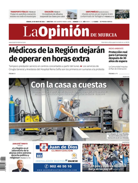 Cover of La Opinion de Murcia