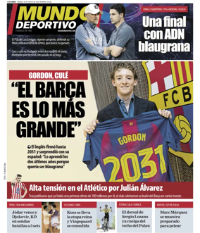Cover of Mundo Deportivo (At. Madrid)