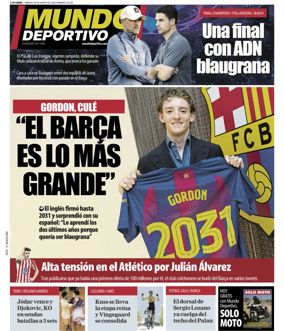 Cover of Mundo Deportivo (Barcelona)