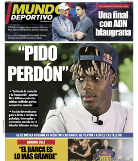 Cover of Mundo Deportivo (Bizkaia-Araba)