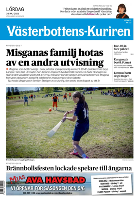 Cover of Vasterbottens-Kuriren