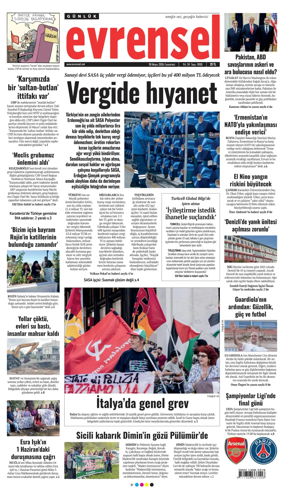 Cover of Evrensel Gazetesi