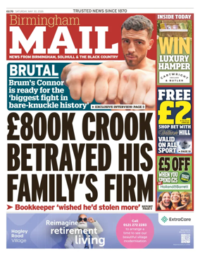 Cover of Birmingham Mail