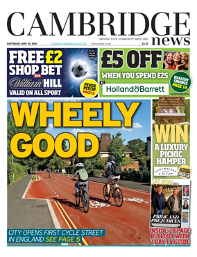 Cover of Cambridge News