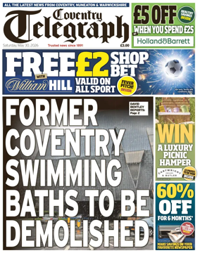 Cover of Coventry Telegraph