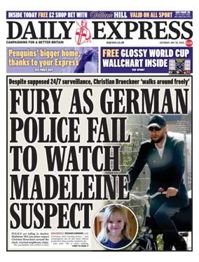 Cover of Daily Express