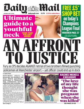 Cover of Daily Mail