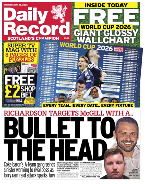 Cover of Daily Record