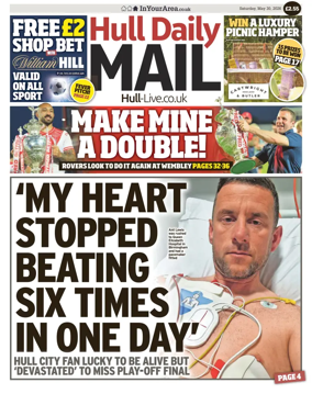 Cover of Hull Daily Mail