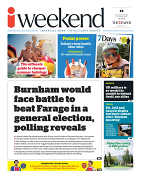 Cover of iNews Weekend