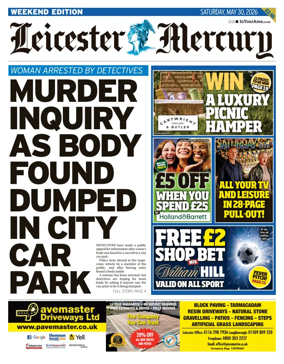 Cover of Leicester Mercury