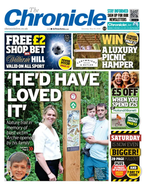Cover of The Chronicle (South Tyneside and Durham)