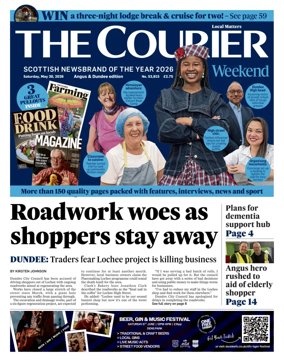 Cover of The Courier & Advertiser (Angus and Dundee)